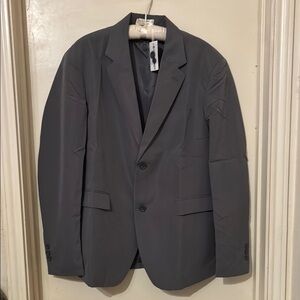 NWT Large 2 Button slim fit  Gray Sports Coat/Blazer